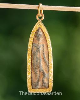 Buddha Amulet from Thailand, Sukhothai Style