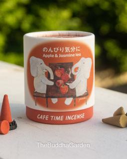 Apple & Jasmine Tea Incense Cones by Cafge Time Incense