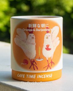 Orange & Darjeeling Tea Incense Cones by Cafe Time Incense