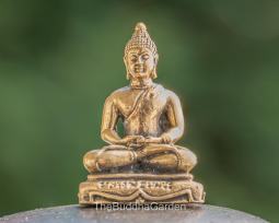 Meditation Buddha Statue, Dhyana Buddha Mini Figurine, 1 Inch Tall