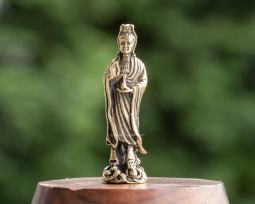 Small Kuan Yin Statue, 1.75 Inches Tall