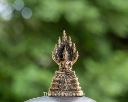 Buddha Protected By Serpents Statue, 1.5 Inches Tall