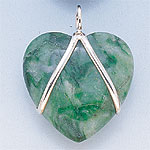 Heart Stone Necklace Pendants Heart Stone Necklace Pendants